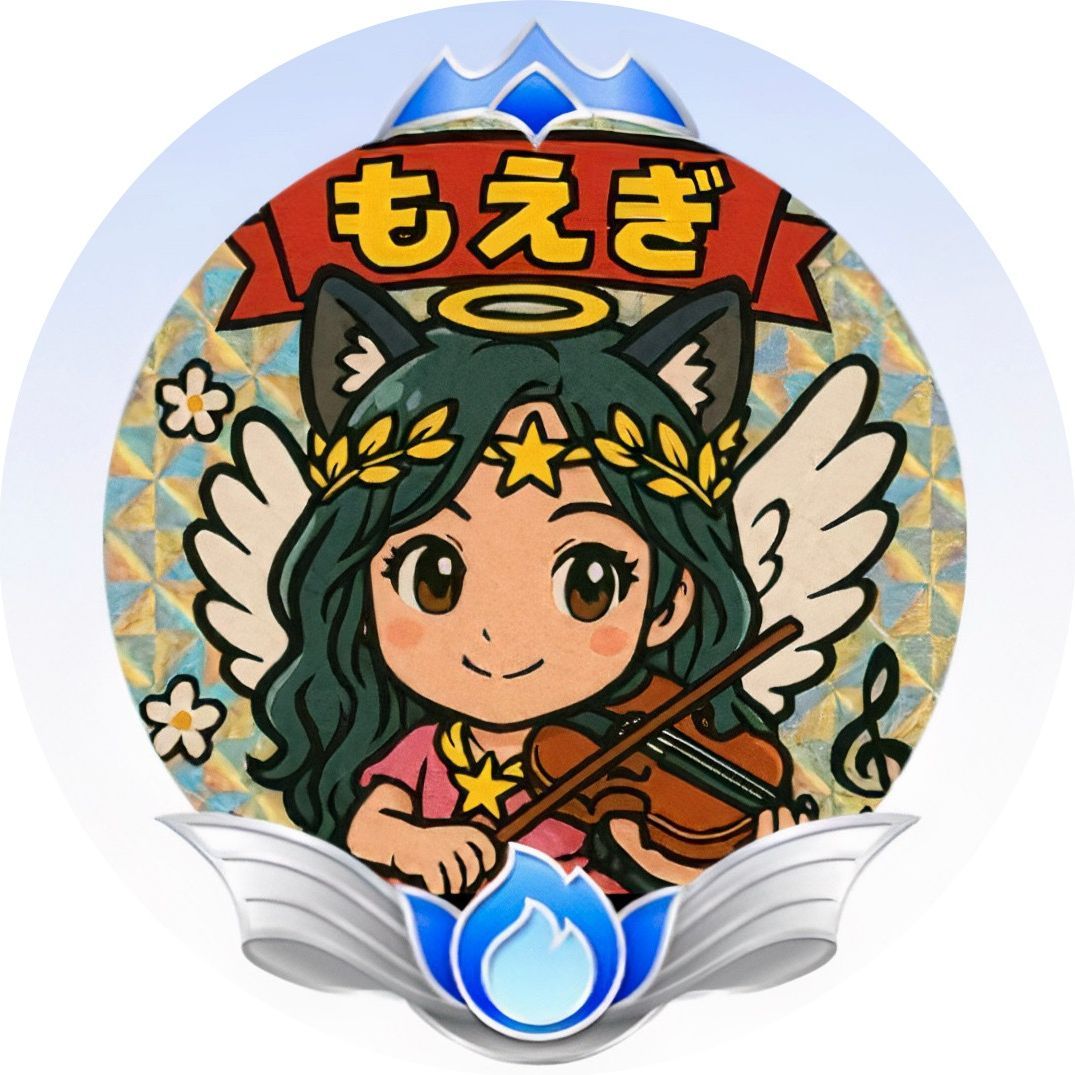 冬眠中のもえぎ🎻🐈‍⬛🍰