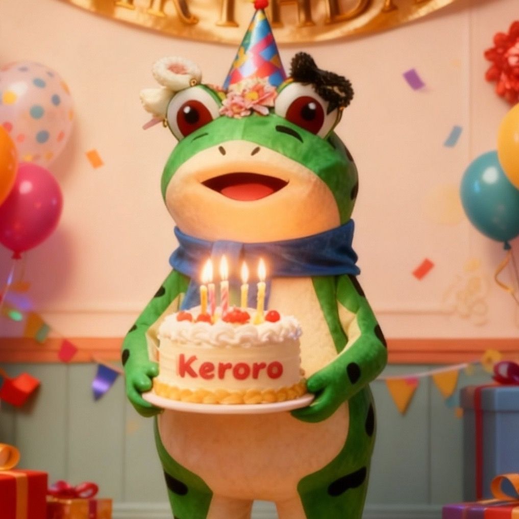 12/12🎂Keroro2.0軍曹🤕（🐸醬）